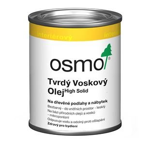 Vnitřní nátěry > OSMO Tvrdý voskový olej barevný 0,125 l